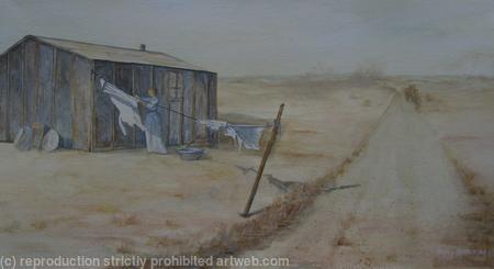 Dust Tracks in the Road, thanks to Elaine Mahon - Sold