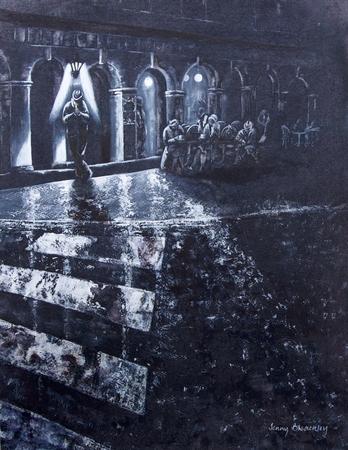 1900's Parisian Café - SOLD