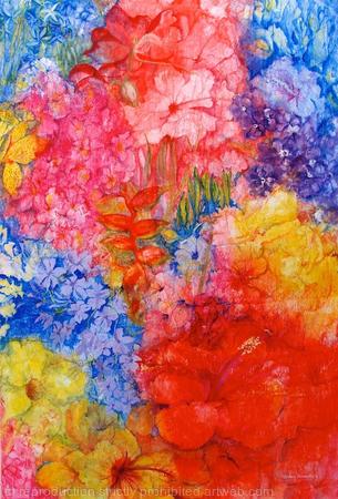 Florida Flowers I - SOLD