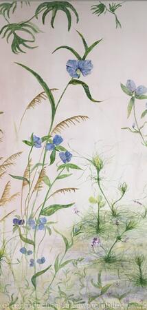 Florida Wildflowers 2 Dayflower, Sea Purslane, Piedmont Leather root, Hand Fern