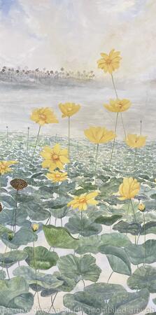 Florida Wildflowers 12 - American Lotus SOLD