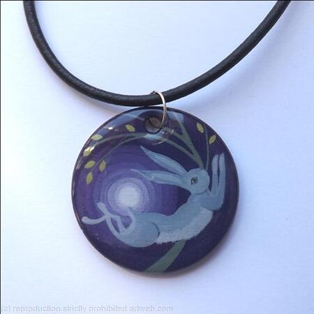 Running Hare Pendant