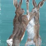 March Hares Card