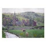 St. Mary of Wedale, Spring  A4 print