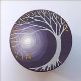 Purple Moonlit Tree Box, medium