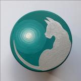 Moonlit cat Box, medium