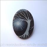 Moonlit Tree Brooch