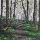 The Well Trodden Path A4 Print