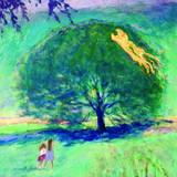 John Gentry   John 3 v 8 KJV 'The wind bloweth where it listeth & thou hearest the sound thereof ,but canst not tell whence it cometh, & whither it goeth ; so is everyone that is born of the Spirit' 'Two small children playing on a gusty day (with a splen