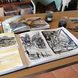 Working sketchbook
