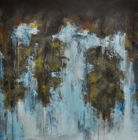 Through the light comes reflection 