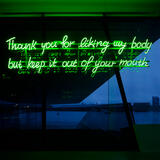 Thank you for liking my body but keep it out of your mouth