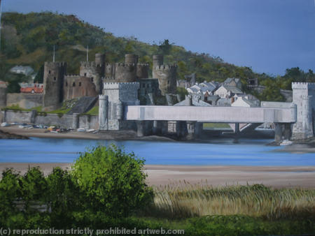 CONWY CASTLE, Wales 