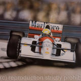 'WILL TO WIN'.  AYRTON SENNA