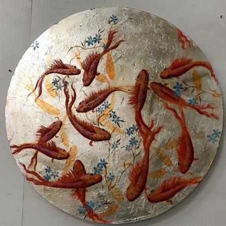 Koi and blossom sold 