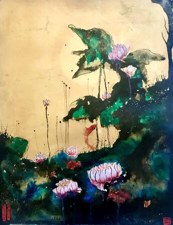 Heaven above earth  below X