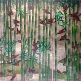 Chaffinch and bamboo sold 
