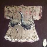 Plum kimono sold 