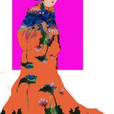 All in orange geisha