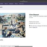 View of Dieppe from RA website