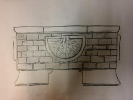 Minster Planters. Side elevation.