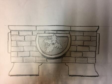 Minster Planters. Side elevation 