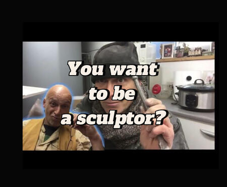 You you want to be a sculptor ?