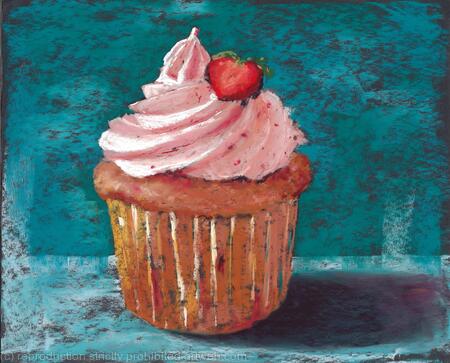 Strawberry cupcake
