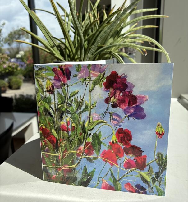 Sweet Peas - CARD