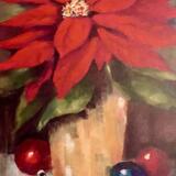 Christmas Poinsettia - CARD