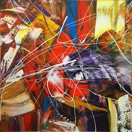 Positive Living - Original Painting 