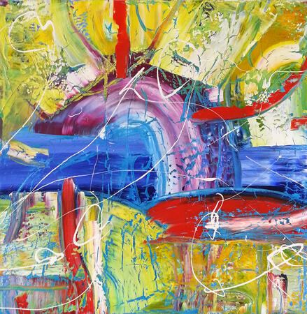 Picnic on the Beach - Original Painting