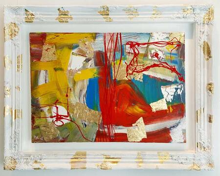 Temple in the Abstract - Original Painting