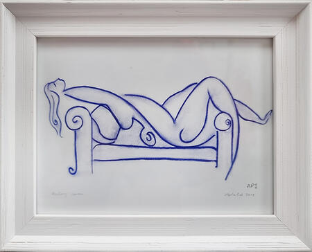 Reclining Woman Mini Prin
