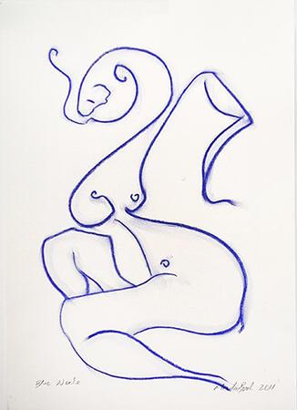 Blue Nude no.3 2011