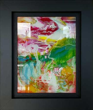 Japanese Garden - Painted on Glass