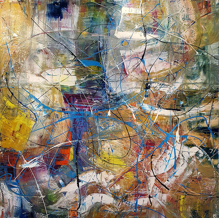 Breathe  - Original Large Scale Painting