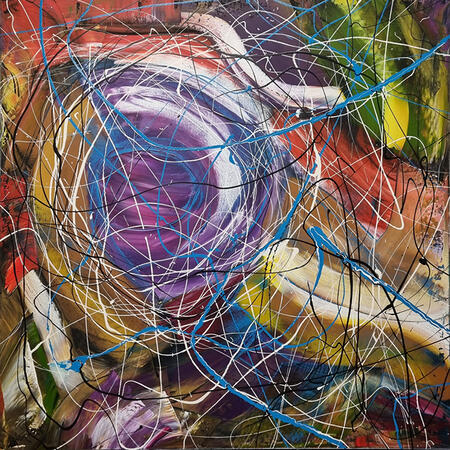 Birth - Original Large Scale Painting