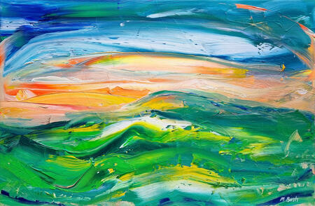 Sunset out on a Ride 