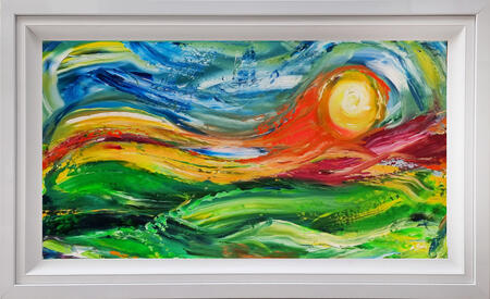 Sunset View - Price  is without frame