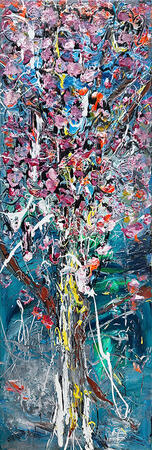 Blossom Tree at Dusk