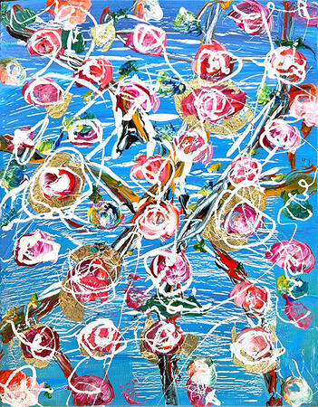 Blue Spring Blossom 2 