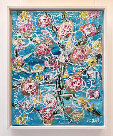 Blue Sky Blossom - Original Painting