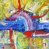 Picnic on the Beach - Original Painting