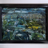 Royal William Yard by Moonlight - Original Pianting