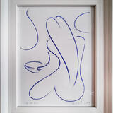 Mini PRINT Lady With Bowl