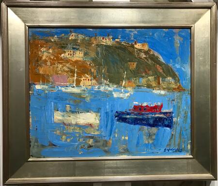  Brian Simons,    Blue Boats 