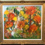 Athos Faccincani,   Fall Foliage, c. 1980, framed