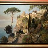 Alois Arnegger, 'A view from Capri'