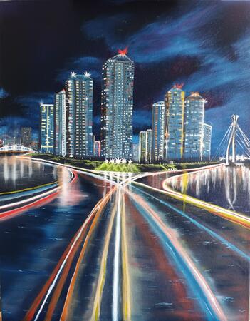 Tokyo Harbour time lapse